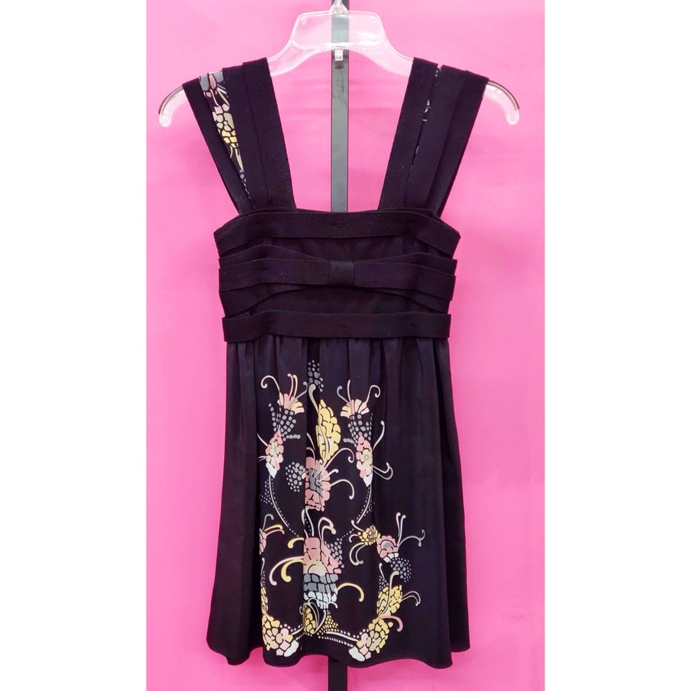 Missoni Italy CUTE Silk Floral Bow Cami Top XS